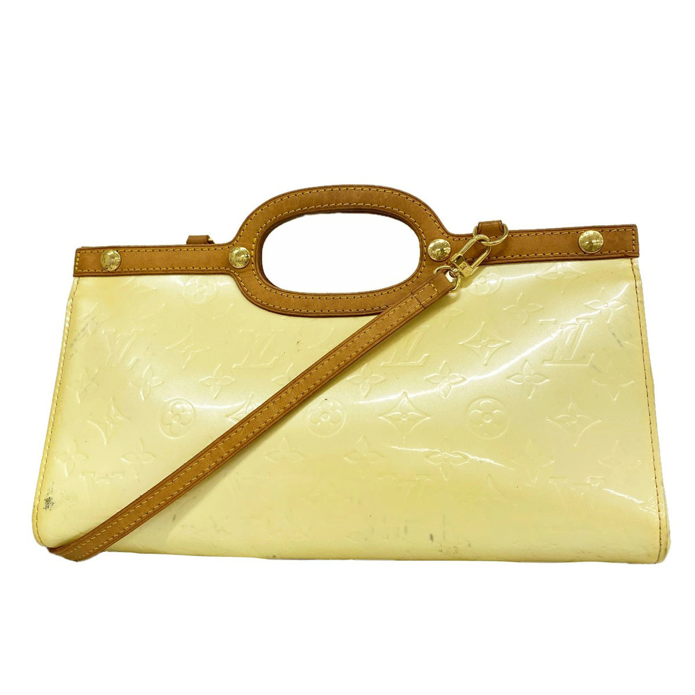 Louis Vuitton Vernis Roxbury Drive Handbag Perle Bag